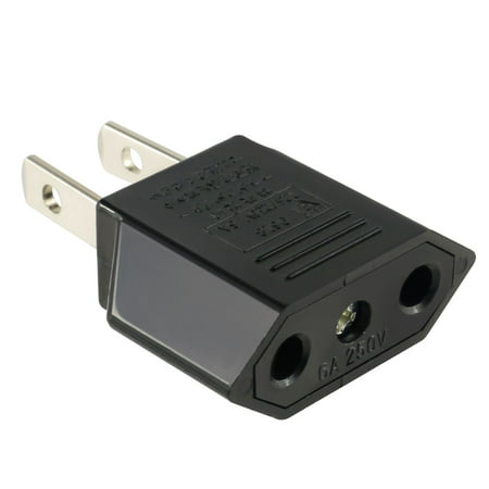 Insten Europe to US Adapter Travel Charger EU to US Plug Adapter, (Best Travel Charger Adapter)