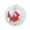 Red, variant on Deepigc Inflatable Crab Beach Ball 13.77 Inch, Clear Transparent Pool Ball with Red Crab Print, Cute Sea Animal Water Toy for Kids Adults, Summer Beach Pool Party Toy