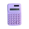 thumbnail image 2 of Mini Portable Pocket Calculator, Basic 4 Function Calculator, Handheld Device for Daily School Home and Office Application (Purple), 2 of 6