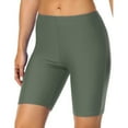 thumbnail image 2 of Women Swimsuits Tummy Control Swim Shorts Bottoms Shorts Swimwears Green L, 2 of 6