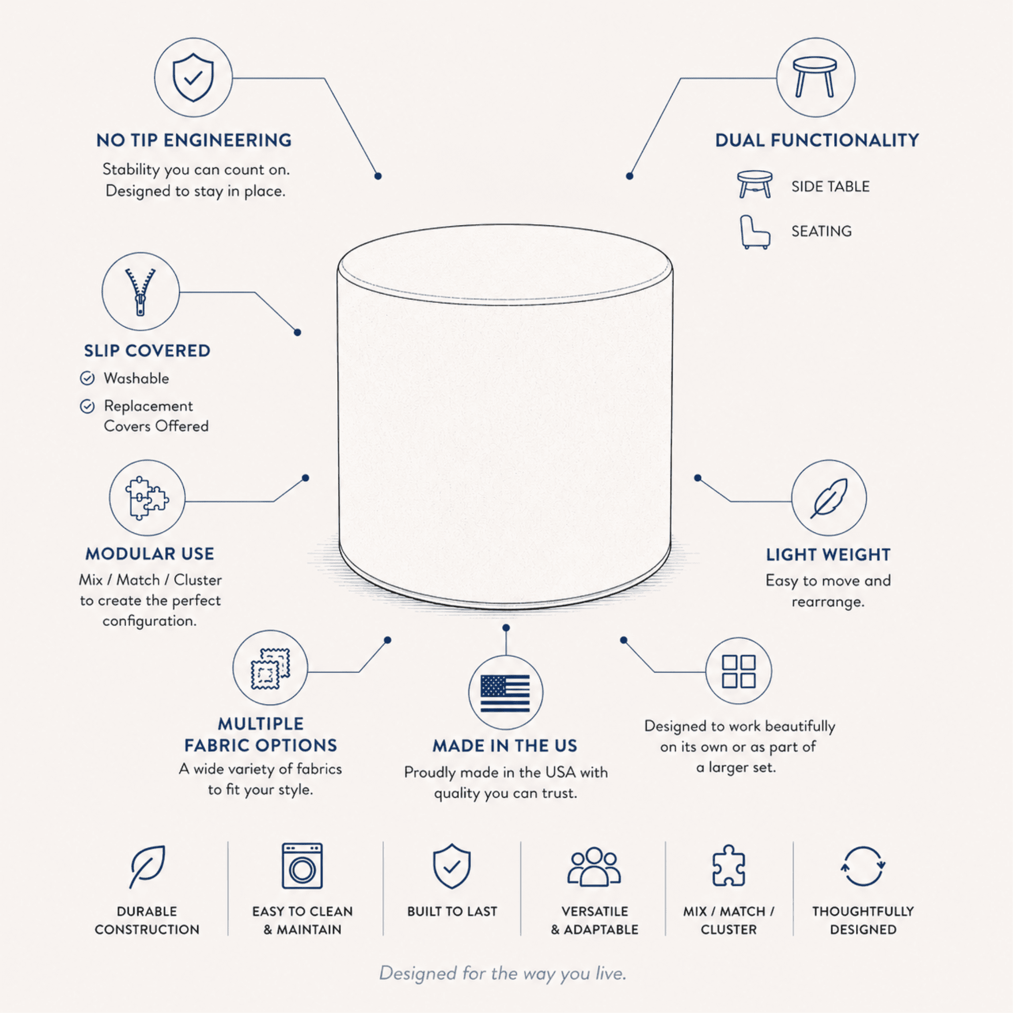 No Tip Cylinder Qivuit Camel