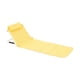 thumbnail image 2 of Silla de Camping plegable, cojín acolchado, silla de playa Oxford perezosa, silla de suelo con respaldo para senderismo, mochilero, Patio de senderism amarillo, 2 of 8