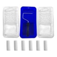thumbnail image 1 of Kit de rodillo de pintura Multiuse con suministros de pintura de bandeja Premio práctica práctica fácil de usar herramienta de mano resistente ligera, 1 of 8