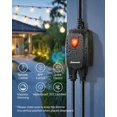 thumbnail image 2 of Atenuador exterior DEWENWILS para luces de cadena con mando a distancia Alexa, 2 of 7