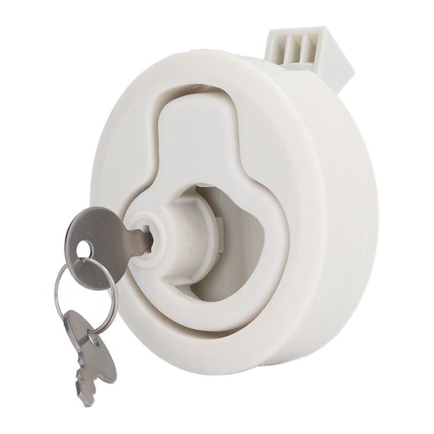 Cerradura para autocaravana, cerradura para puerta de armario de autocaravana, cerradura para autocaravana integrada, cerradura blanca para autocaravana, estándares líderes en la industria