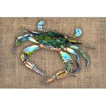 Carolines Treasures 8731PLMT Crab Fabric Placemat