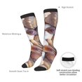 thumbnail image 4 of Naloa Sea Shells Knee Socks, High Socks Long Stretchy Sock Women Knee High Stocking, Long Socks for Women, 4 of 6