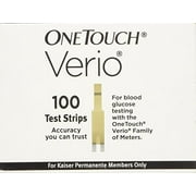 OneTouch Verio Test Strips 100 strips