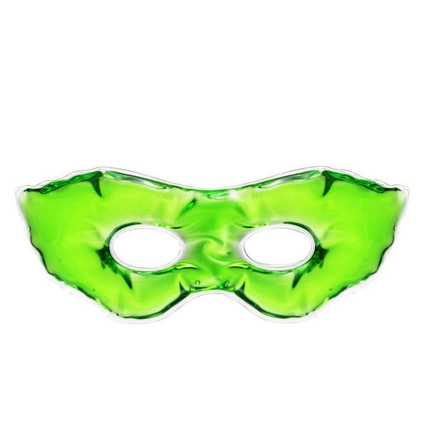 Eye See Professional Gel Eye Mask, Green Cold Under Eye Compress for Puffiness, Dark Circles