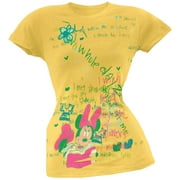 Disney - Minnie Scribble Juniors T-Shirt