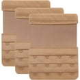 thumbnail image 1 of GFDYREE 4 Hook Bra Extender, Stretchy Soft and Comfortable Bra Strap Extension(Skin Color 3pcs), 1 of 4