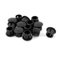 thumbnail image 1 of Unique Bargains Nylon Round Snap in Mounting Rigid Locking 0.31' Panel Hole 14 Pcs, 1 of 1