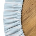 thumbnail image 4 of Ambesonne Poop Emoji Fitted Round Tablecloth, Pile of Poo Character, 56"- 60" Diameter, Deep Sky Blue White, 4 of 4