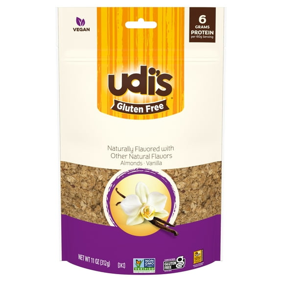 Udi's, Granola, Gluten Free, Vanilla, 11 oz