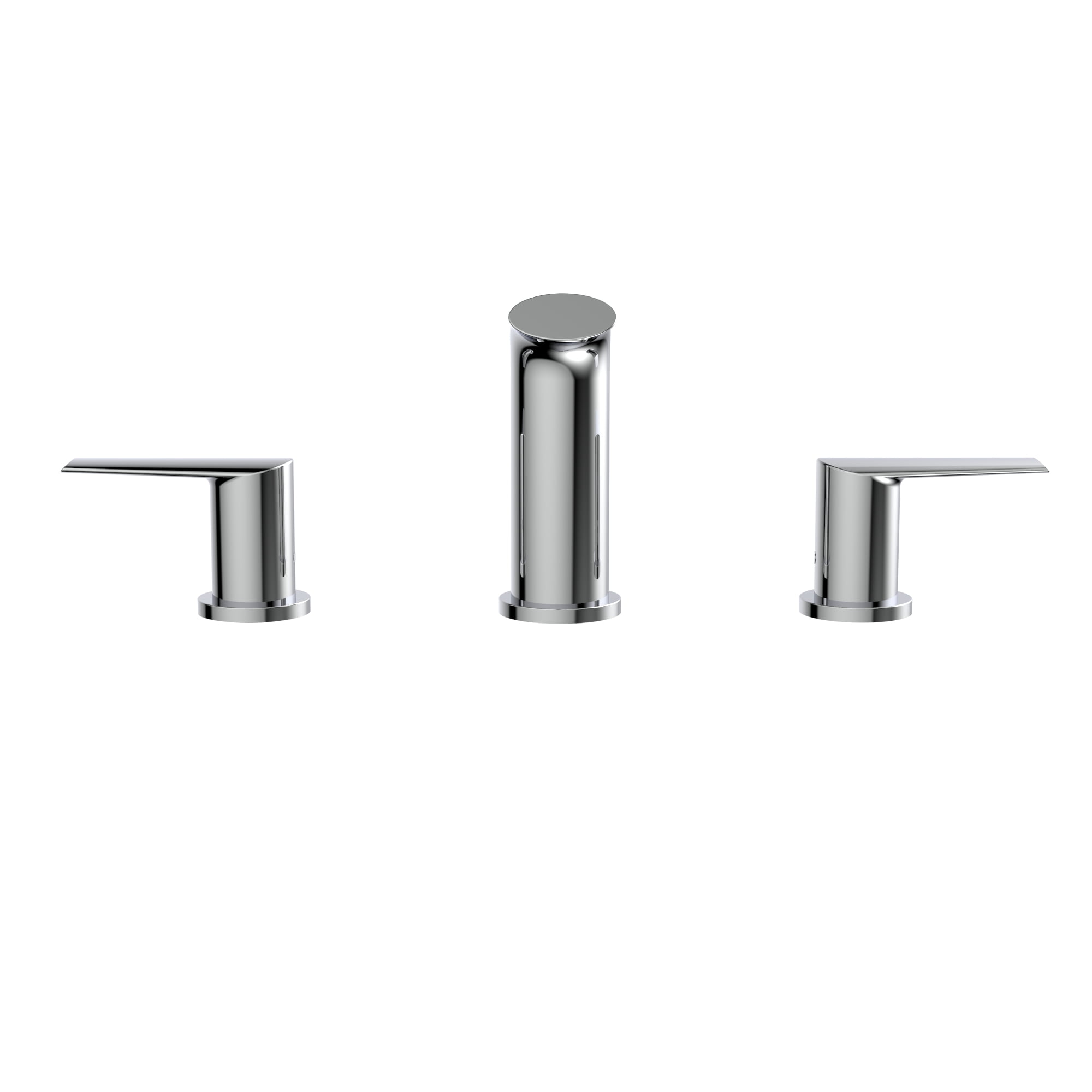 Belanger OPA79CCP Two-Handle Widespread Bathroom Faucet with Drain Assembly, Polished Chrome
