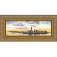 thumbnail image 2 of 8x24 Traditional Antique Gold Complete Wood Picture Frame with UV Acrylic, Foam Board Backing, & Hardware, 2 of 7