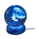 thumbnail image 2 of Lámpara de noche de bola moderna con base, lámpara de noche, luz de luna decorativa para sala de estar Astronauta, 2 of 6