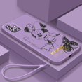 thumbnail image 1 of Disney-funda de Mickey y Minnie Love para Samsung Galaxy, carcasa con cuerda líquida para modelos A73, A53, A33, A52, A32, A22, A71, A51, A21S, A03S, 4G y 5G, 1 of 4