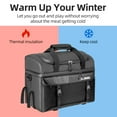 thumbnail image 4 of ROCKBROS Bicycle Panniers & Rack Trunks,Bike Cooling Multifunctional 11L Capacity Shelf Meal Kit,Rear Shelf Cycling Adjustable & Detachable Shoulder Bag for Traveling/Storage/Outdoor Activities, 4 of 10