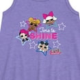 thumbnail image 2 of LOL Surprise! Dolls - Time to Shine - Shinning Stars - Toddler & Youth Girls A-line Dress, 2 of 4