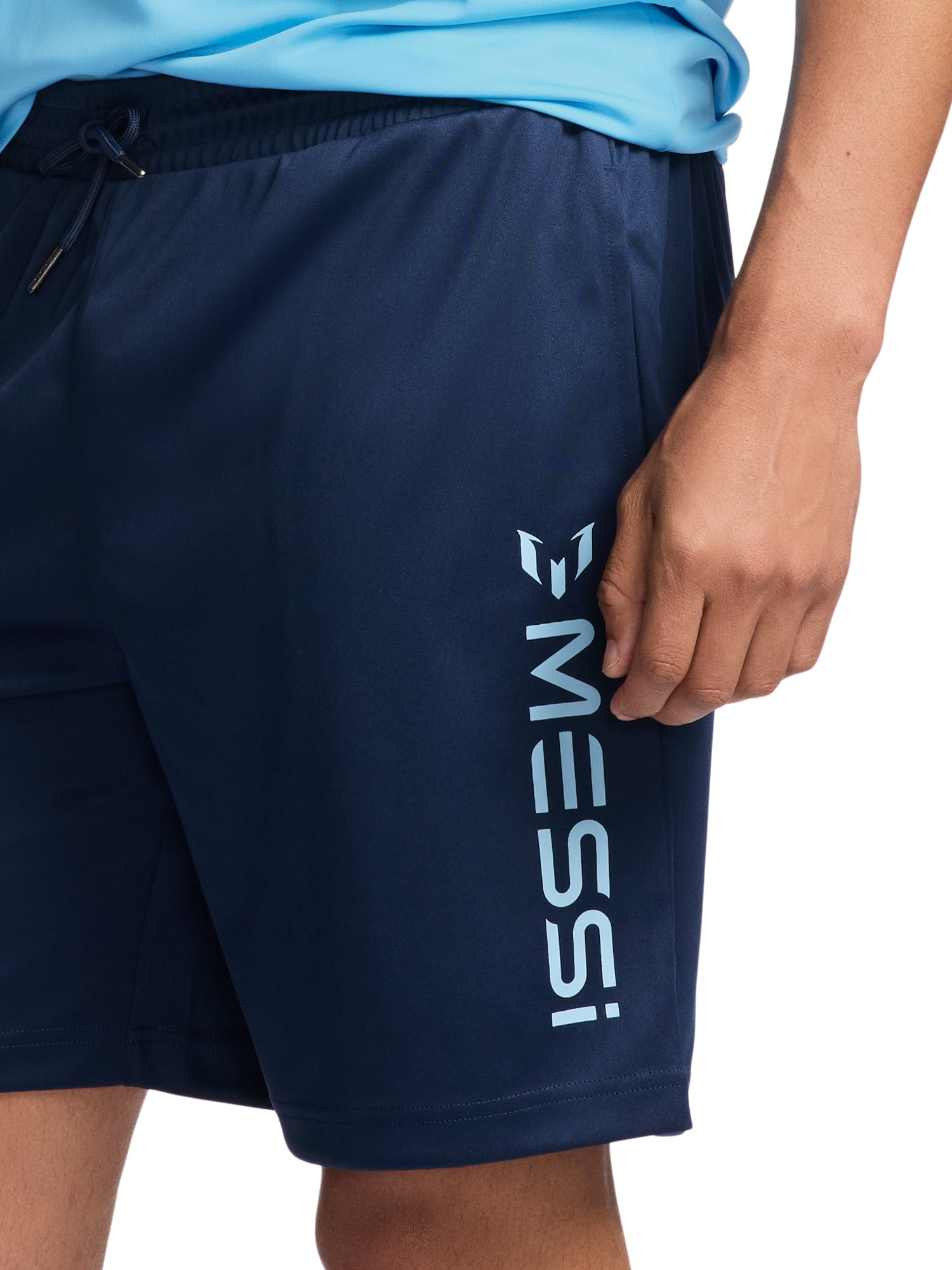 Messi Mens Athletic Jersey Shorts, Sizes XS-3XL