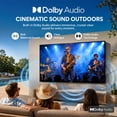 thumbnail image 5 of Pyimgus 65 inches outdoor TV,Smart outside TV, IP65 waterproof TV, 2500nits TV for Outside, 178° Viewing Angle Exterior TV for full sun, 5 of 12