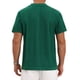 thumbnail image 3 of CAMISA DE MALLA HOLLOW PARA HOMBRE CHIC DE CORTO CON BOTONES Y RAYAS 2XL VERDE, 3 of 6