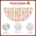 thumbnail image 3 of Sikiie Labrador Retriever Dog Nativity Christmas Tree Skirt, Jesus Christian Winter Holiday Tree Mat Decoration(30-48IN)30", 3 of 6