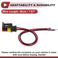 thumbnail image 6 of 1 Set Tail Light Socket Wiring for Jeep Renegade 2016 No.68285016AA Lamp Bulb Pigtail Connector Harness with Pre-Wired Plug Heat Shrink Tubing, 6 of 7