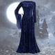 thumbnail image 4 of Vestidos góticos para mujer Disfraces de Halloween renacentistas de manga solitaria retro, 4 of 5