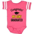 thumbnail image 3 of Inktastic Congrats My Aunt Graduated with Cap Boys or Girls Baby Bodysuit, 3 of 5
