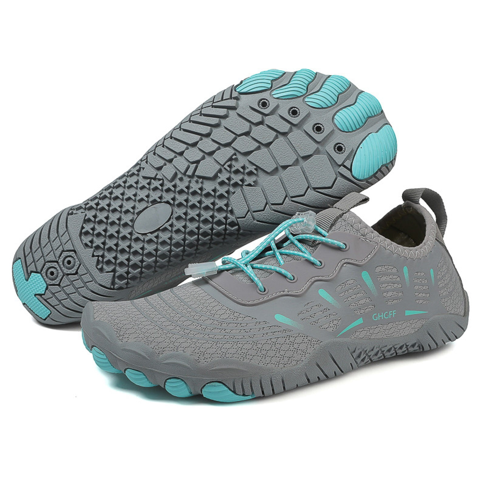 Mepaouo Barefoot Shoes Womens Mens Wide Toe Box Walking Hiking Sneakers Non Slip Water Socks Shoes