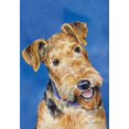 thumbnail image 1 of Airedale - Barbara Van Vliet Portrait Garden Flag, 1 of 1