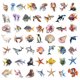 thumbnail image 2 of Paquete de pegatinas Ocean Animal, 50 unidades, vinilo con dibujos animados de vida marina, 2 of 2