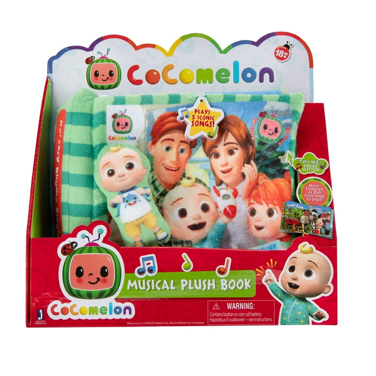 Cocomelon Toddler Toys: JJ's Learn Sing Nursery Rhyme Time
