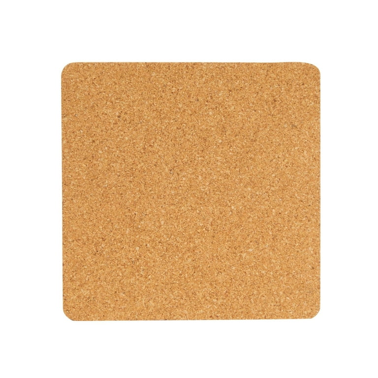 3/8 x 9 Cork Squares - buy cork pads, trivets