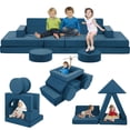 thumbnail image 1 of Sofá de juego modular para niños Edbuosy, 22 piezas, para sala de juegos y dormitorio, 1 of 6