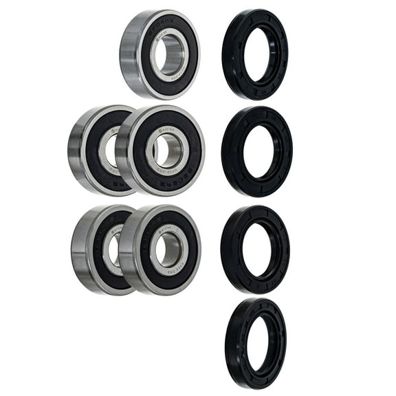 Niche Wheel Bearing Seal Kit for Honda Nighthawk 450 6204-2RS 6302-2RS 6303-2RS MK1008491