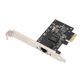 thumbnail image 4 of Tarjeta Ethernet PCIE, tarjeta Gigabit Ethernet de 10 Mbps Accesorios para computadora Tarjetas de red internas para computadora Ultra sensible, 4 of 12