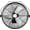 14 inch, variant on 18" Industrial Wall Mount Fan, 4300 CFM 3-Speed High Velocity Wall Fan with Full-enclosed , Heavy Duty Metal Barn Fan for Commercial, Warehouse, Workshop and Garage, UL Listed