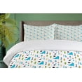 thumbnail image 4 of Ambesonne Dragon Duvet Cover Sets, Boy and Girl Animal, 2-Queen, Multicolor, 4 of 7