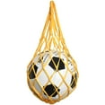 thumbnail image 1 of 1 Pce Sac Filet de Soccer Nylon Sac de Rangement Audacieux Ballon Unique Transport Équipement Portable Sports Extérieurs Soccer Basketball Volleyball Sac Jaune, 1 of 9