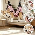 thumbnail image 7 of Dogs & Cats Grooming Hammock, Adjustable Pet Harness, Dog Hanging Holder for Dogs & Cats Cutting Nail 25.59X8.86In, 7 of 7