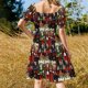 thumbnail image 5 of Vestido de manga corta Oz Yellow Brick Street Vestidos de baile Vestidos de mujer Vestidos de fiesta Vestido de verano para mujer 2025 Vestido, 5 of 7
