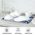 thumbnail image 7 of Yayeee Dish Drying Mat for Kitchen Counter 18"x24" Microfiber Absorbent Pad, Blue Night Sky, 7 of 7