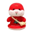 thumbnail image 2 of HUASHENG Jouet en Peluche Année de la Peluche Poupée en Peluche Année de la Peluche Collectionnable & Câlinable 2025 Zodiacs Chinois Animal en Peluche Poupée en Peluche pour Nouvel An Chinois, 2 of 5