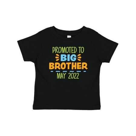 

Inktastic Promoted to Big Brother May 2022 Gift Baby Boy T-Shirt