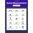 thumbnail image 4 of BSIDE Dual Mode True RMS Digital Multimeter & Voltage Detector Handheld Smart Universal Meter 2000 Counts Auto Voltmeter V~Alert AC/DC Voltage Frequency Resistance Measurement Continuity T, 4 of 7