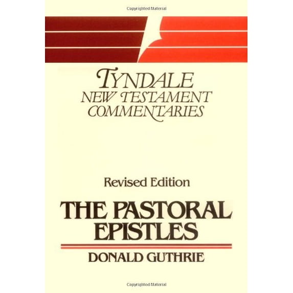 Pre-Owned Pastoral Epistles: An Introduction and Commentary (Tyndale New Testament Commentaries) (Paperback) 0802804829 9780802804822