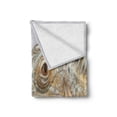 thumbnail image 2 of Iguana Soft Flannel Fleece Throw Blanket, Green Iguana Showing Tongue Nature Photography Realistic Animal Design, Cozy Plush for Indoor and Outdoor Use, 50" x 60", Pale Sage Green White, by Ambesonne, 2 of 6